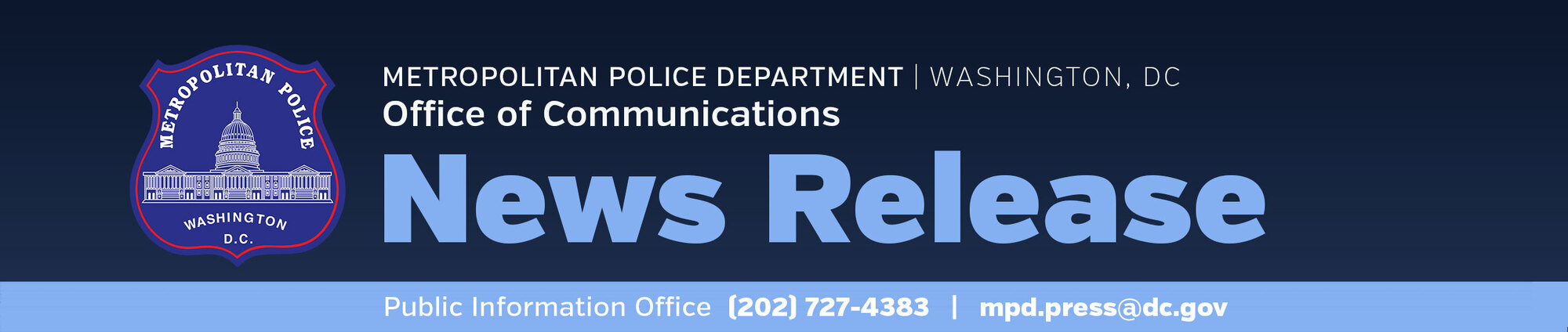 MPD News Release