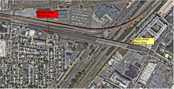 Benning Road Traffic Impact Map