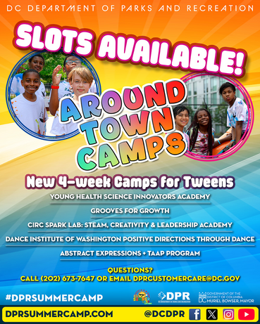 New four week camp for tweens.