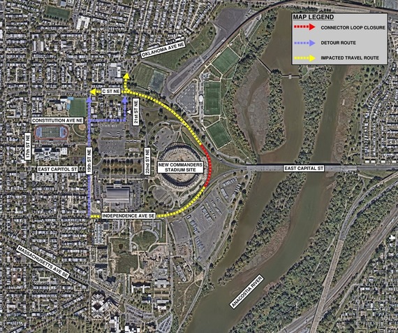 Temporary Closure of Connector Loop Road