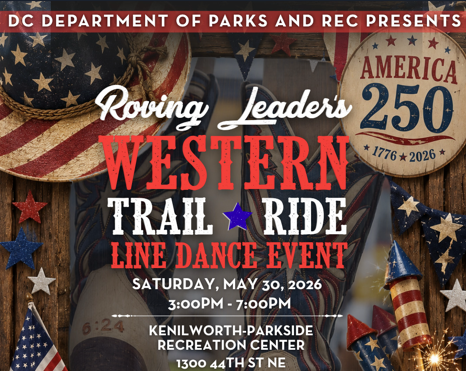 This weekend, DPR is hosting a line dance event for kids and families. 