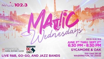 You're invited to Majic Wednesdays at Sycamore and Oak. 