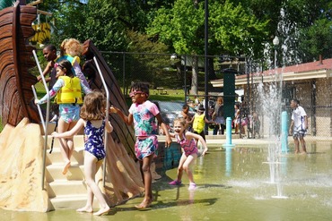 Spray parks are now open daily.