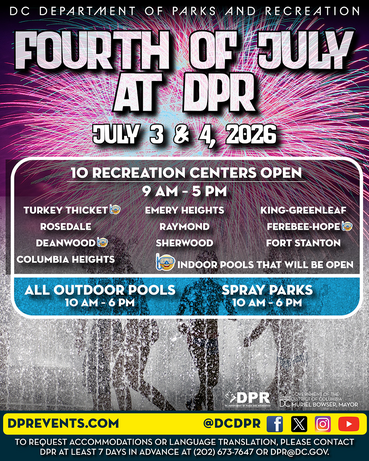 Stay cool with DPR on Friday and Saturday. 
