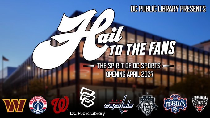 The DC Public Library is seeking DC sports fans to participate in an exhibit coming in 2027.