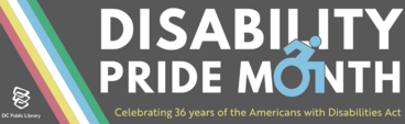 The MLK Library is hosting a series of Disability Pride Month events.