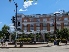 Columbia Heights plaza photo