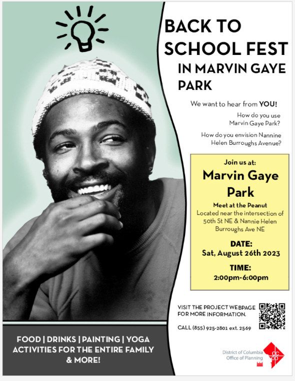 BACK TO SCHOOL FEST IN MARVIN GAYE PARK