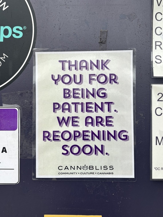 Cannabliss Reopening Soon