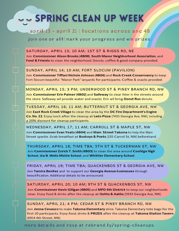 Spring Clean-up Flyer Page 1