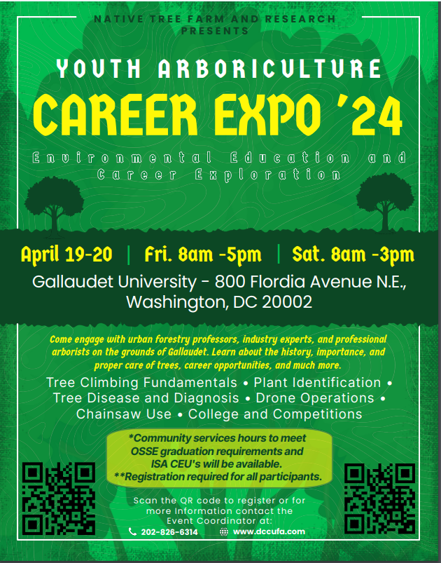 Youth Arboiculture Flyer