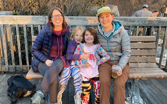 Eliza Cava and family