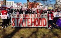 Statehood for DC Banner (DC Democratic Party)
