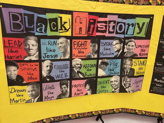 Black History Month bulletin board