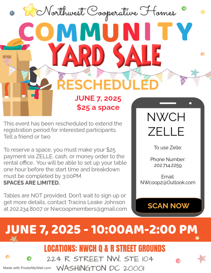 Northwest Coop Yard Sale