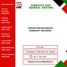 February Agenda