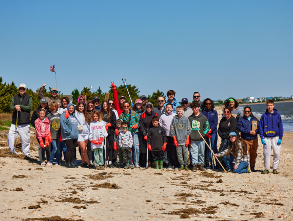 Beach Cleanup Volunteers