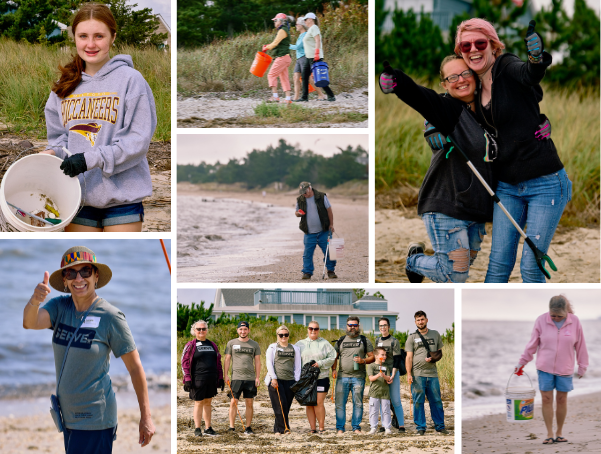 Coastal Cleanup 2024 Collage