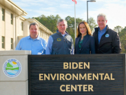 Presidential Daughter Ashley Biden, Gov. Carney, DNREC Secretary Garvin Rededicate Renovated Biden Environmental Center
