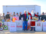 Delaware Natural Resources Police, DNREC Again Stock Santa’s Sleigh Via USMC Reserve Toys for Tots Partnership