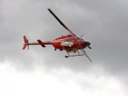 Mosquito Control helicopter