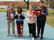 Holy Cross School Students Earn Junior Solar Sprint Crown
