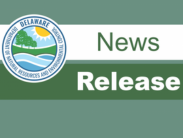 Green background with the words "News Release" and DNREC's logo.