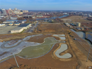 Ariel view of South Wilmington Wetlands Park