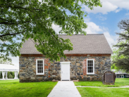 The restored Mount Pleasant School House, which served as a public school from 1830 to 1864, will be an interpretative center for Bellevue State Park.