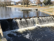 Griffith Lake spillway