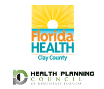 logos for Florida Health Clay County and Health Planning Council of Northeast Florida