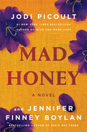 Cover of  Mad Honey by Jodi Picoult and Jennifer Finney Boylan Cover Image: linen cloth with large flower blossoms 