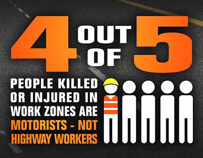 workzone safety graphic