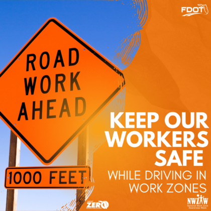 workzone safety graphic