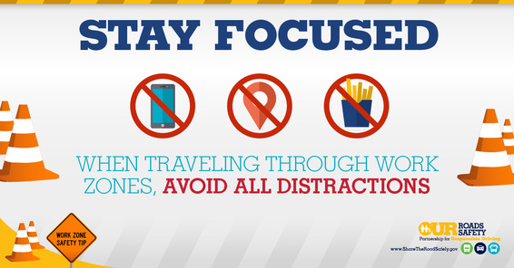 work zone safety graphic 