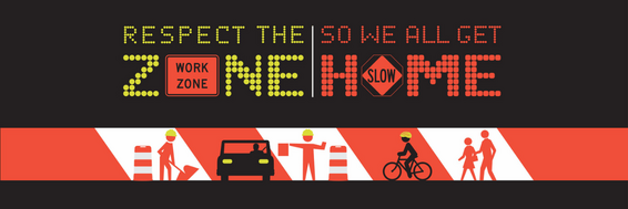 Work Zone safety graphic