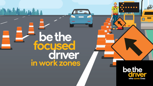 Workzone safety graphic