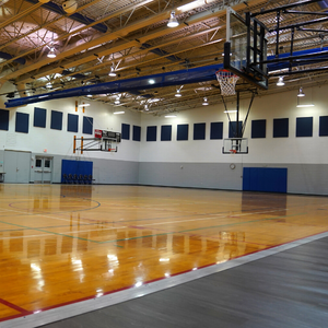 Recreation center gymnasium