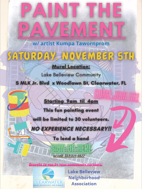 Paint the Pavement Poster