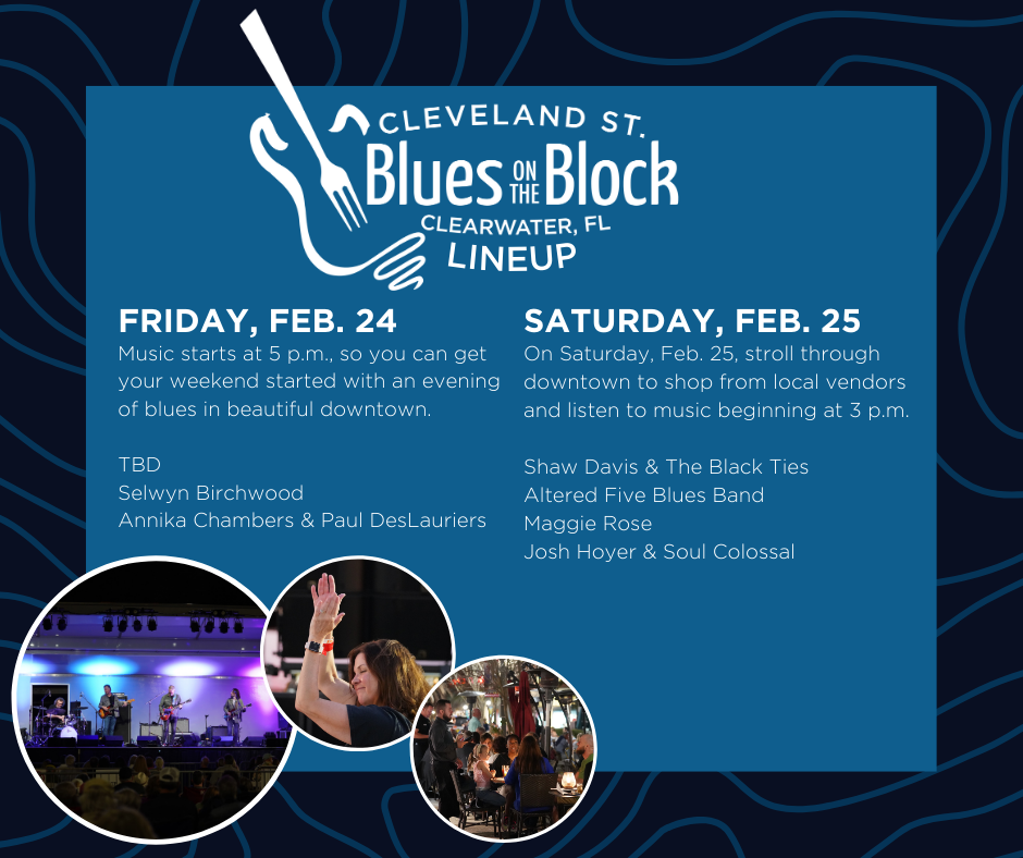 2023 Clearwater Cleveland Street Blues on the Block Lineup Announced 🎷