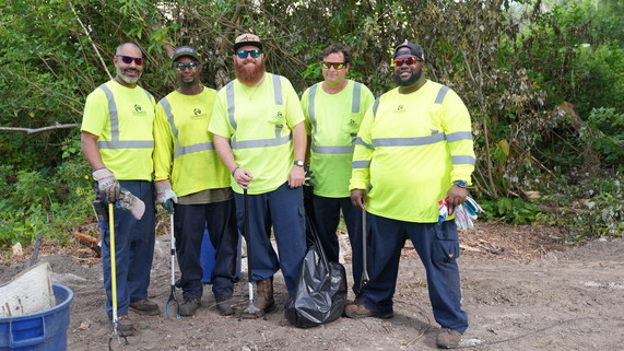 homeless cleanup