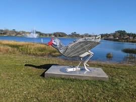 bird sculpture