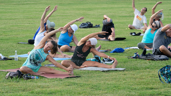 Free Fitness Classes at Coachman Park