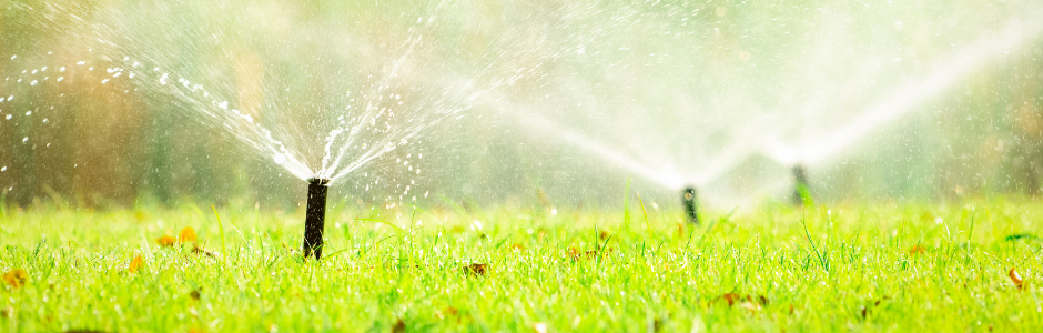 Reclaimer water sprinkler