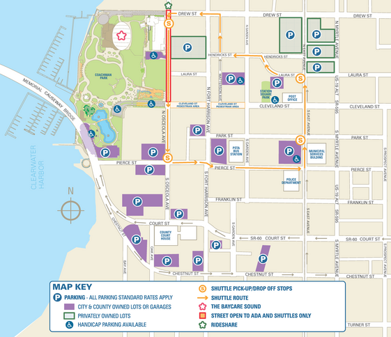 Map of Graduation Locations
