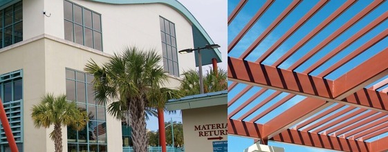 proposals now open, a photo of the library