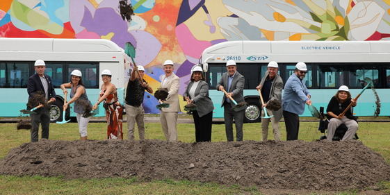 PSTA Clearwater Station Groundbreaking
