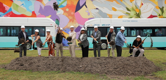 PSTA Clearwater Station Groundbreaking