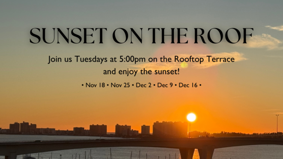 sunset on the roof 2025