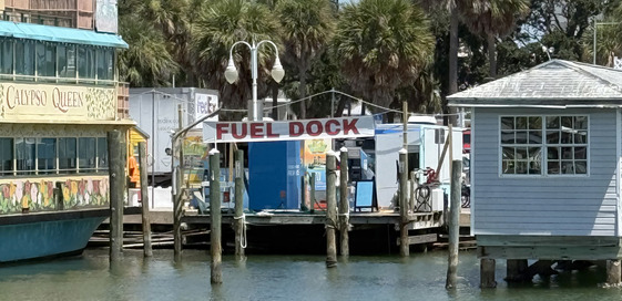 Marina Fuel Dock Reopens